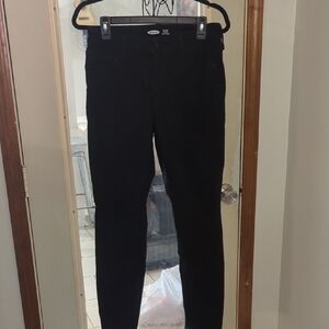 Old Navy Black Skinny Jeans Sleek Fit